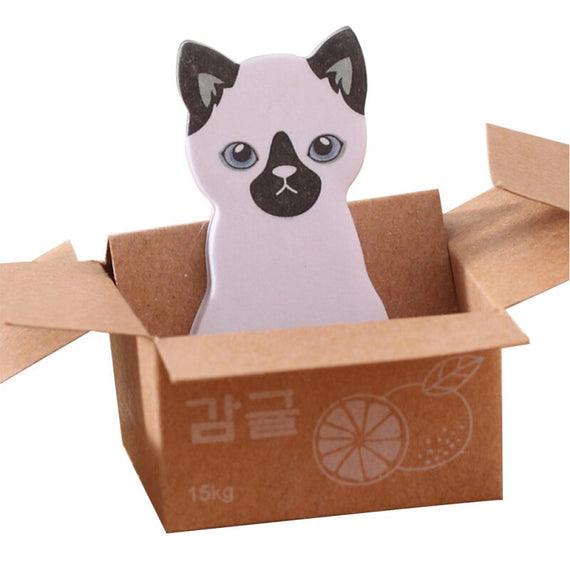 ملاحظات ملصق كاواي بريميوم كيتي - أرجواني