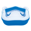 SWP07 Premium Inflatable Pool with 2 Seat Cushion - Blue