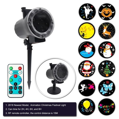 الرسوم المتحركة العارض مصباح المرحلة الخفيفة سنو فيلم العارض