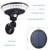 29 LEDS LEDS Solar Wall Light 360 درجة إضاءة ساطعة PIM Motion Motion مصباح ليلي مصباح في الهواء الطلق مضاد للماء لسياج شارع الحديقة آمنة