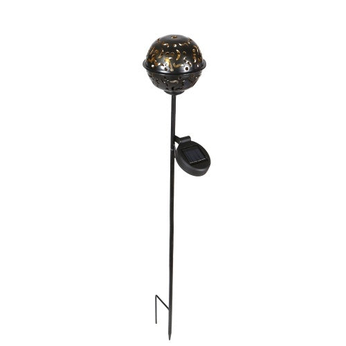 Garden Solar Light Globe Stake Lawn Lamp