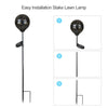 Garden Solar Light Globe Stake Lawn Lamp