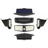80 LEDS Solar Wall Light Motion Sensor and Lighting Sensor