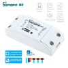 Sonoff WiFi Switch Switch RF Voice Control مع RF Receiver لمفاتيح المنزل الذكية مع وحدة أتمتة وظيفة التوقيت