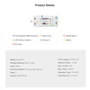 Sonoff WiFi Switch Switch RF Voice Control مع RF Receiver لمفاتيح المنزل الذكية مع وحدة أتمتة وظيفة التوقيت