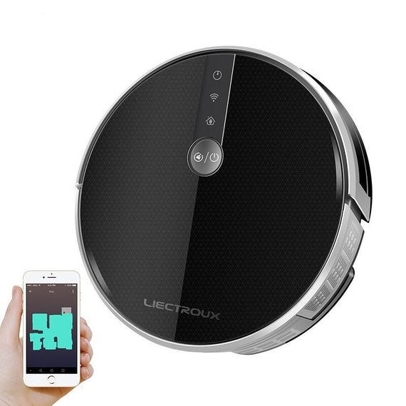 LIECTROUX Robot Vacuum Cleaner - Black
