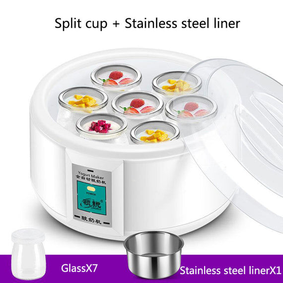 ماكينة تخمير الزبادي بسعة كبيرة - ابيض