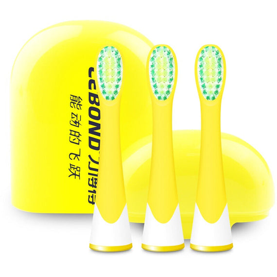 رؤوس بديلة كهربائية للأطفال من ليبوند - أصفر 