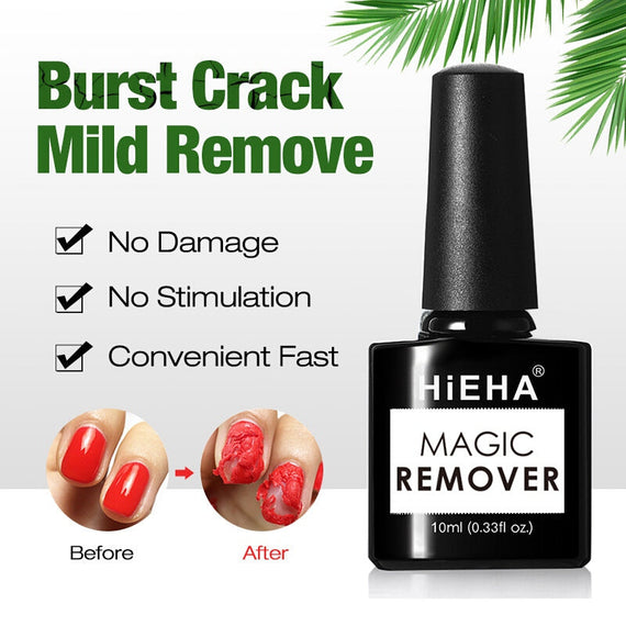 Liquid Gel Burst Magic Nail Polish Degreaser - Black