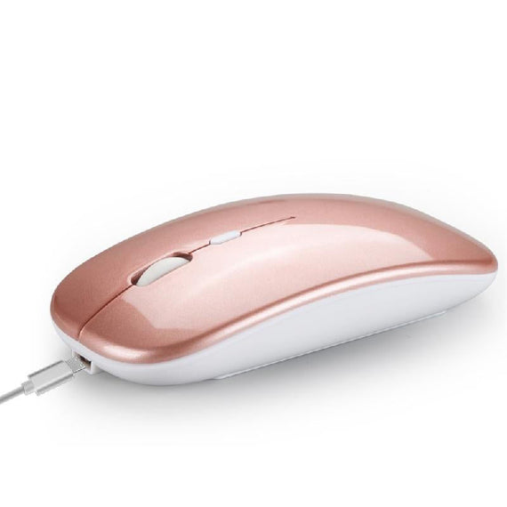 M90 Premium Dual Wireless Optical Mouse - Rose Gold