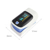 Fingertip Pulse Oximeter Mini SpO2 Monitor Oxygen Saturation Monitor Pulse Rate Measuring Gauge Device with Digital Display
