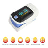 Fingertip Pulse Oximeter Mini SpO2 Monitor Oxygen Saturation Monitor Pulse Rate Measuring Gauge Device with Digital Display