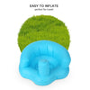 Inflatable Baby Chair Portable Kids Sofa Safety Training seat Pushchair for Playing Bathing Floor Beach Poolside PVC Pink