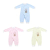 Baby Romper Unisex 100% Cotton Babysuit Baby Clothes Playsuit Long Sleeve Rabbit Print Spring Summer Autumn For Newborn   Infant Baby Girl Boy Blue 6-9M