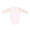 Baby Romper Unisex 100% Cotton Baby Clothes Bodysuit Playsuit Long Sleeve Summer For Newborn Infant Baby Girl Boy Blue 3-6M