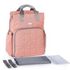 حقيبة ظهر للحفاضات متعددة الوظائف مقاومة للماء ذات سعة كبيرة