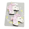 Cartoon Animal Hair Clip Kid Lovely Glitter Unicorn Hairpin