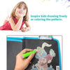 Kids Portable Chalk Board Doodle & Drawing Book