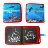 Kids Portable Chalk Board Doodle & Drawing Book