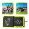 Kids Portable Chalk Board Doodle & Drawing Book