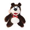 22 سم شهيرة Masha Plush Dolls لطيف الدب عالي الجودة Masha ألعاب محشوة