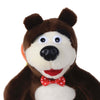 22 سم شهيرة Masha Plush Dolls لطيف الدب عالي الجودة Masha ألعاب محشوة