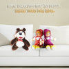 22 سم شهيرة Masha Plush Dolls لطيف الدب عالي الجودة Masha ألعاب محشوة