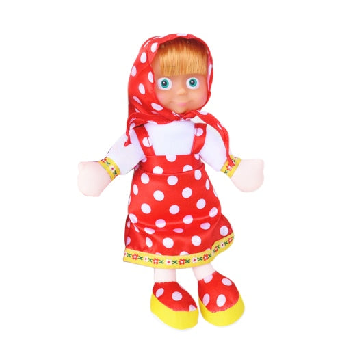 22 سم شهيرة Masha Plush Dolls لطيف الدب عالي الجودة Masha ألعاب محشوة