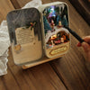 Funny Wooden Puzzle Box Theater DIY Miniature Dollhouse Model Home Decoration Kids Toy Gift
