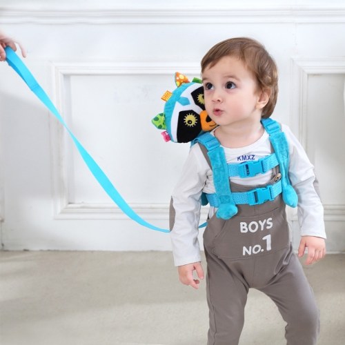 تسخير سلامة الطفل مشيل أفخم كرتون حيوان مضاد للحزام على الظهر حقيبة الكتف الأسد الأسد الأصفر