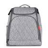 Baby Diaper Bag Large Capacity Fashion Mummy Nappy Bag Nursing Bag Travel Backpack for Baby Care Grey