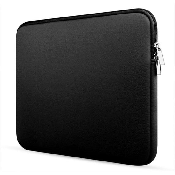 Macbook Zipper Sleeve Case Bag - Black