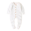 Matoen Knitted Romper Sweater - White
