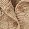 Matoen Hooded Romper Sweater - Khaki