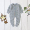 Matoen Knitted Romper Sweater - Gray