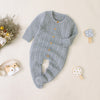 Matoen Knitted Romper Sweater - Gray