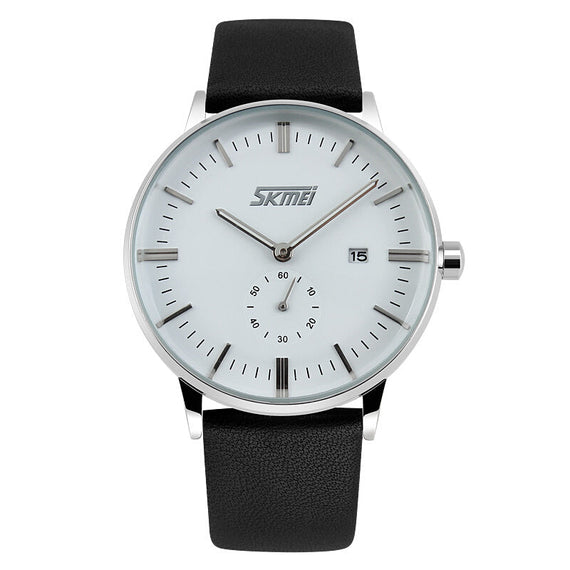 Men's Premium Quartz Casual Watch - White