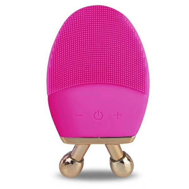 فرشاة مقشرات كهربائية مصغرة - Fuchsia Pink