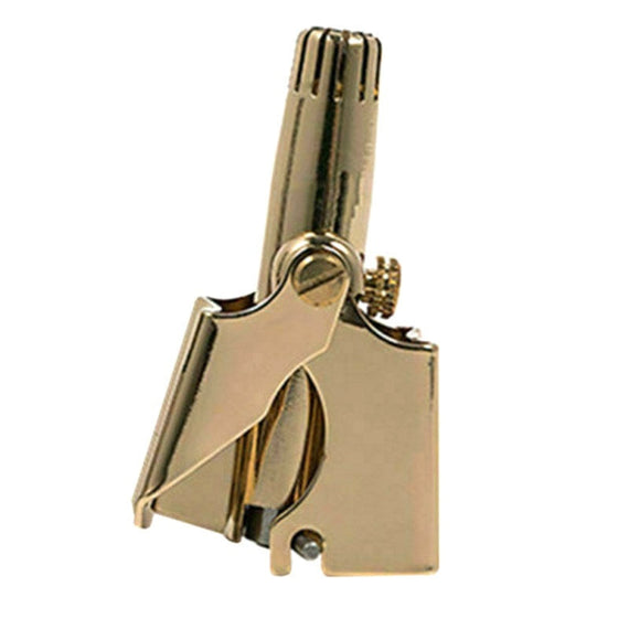 ماكينة تشذيب شعر الأذن والأنف الصغيرة المقاومة للماء - ذهبي وردي 