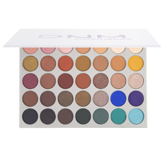 ظلال عيون محمولة من Mnycxen 35 لونًا - متعددة الألوان