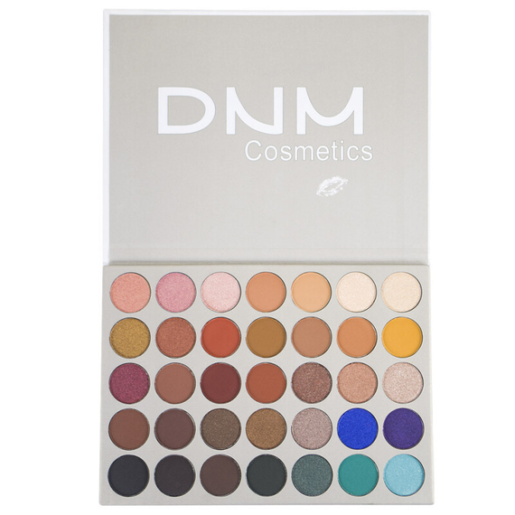 ظلال عيون محمولة من Mnycxen 35 لونًا - متعددة الألوان