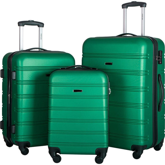 ModernLuxe Premium High Quality Luggage - Green