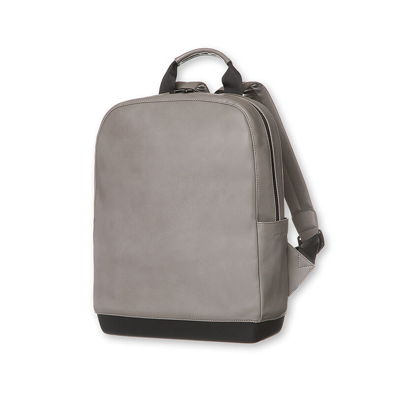 Moleskine Premium Waterproof Leather Backpack - Grey