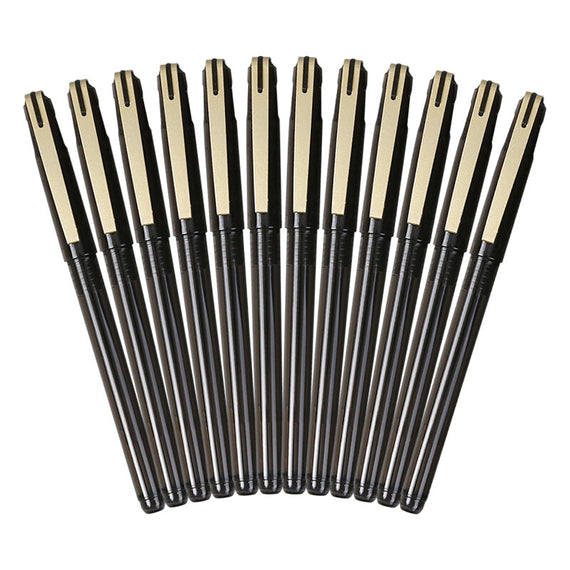 Morning Light Premium 12Pcs Neutral Pen - Black
