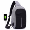 Multi-Functional Bag with External USB Port - Black