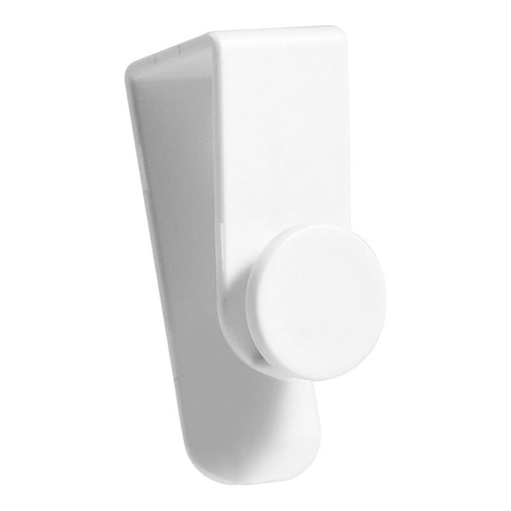 Multifunctional Durable Plastic Hooks - White