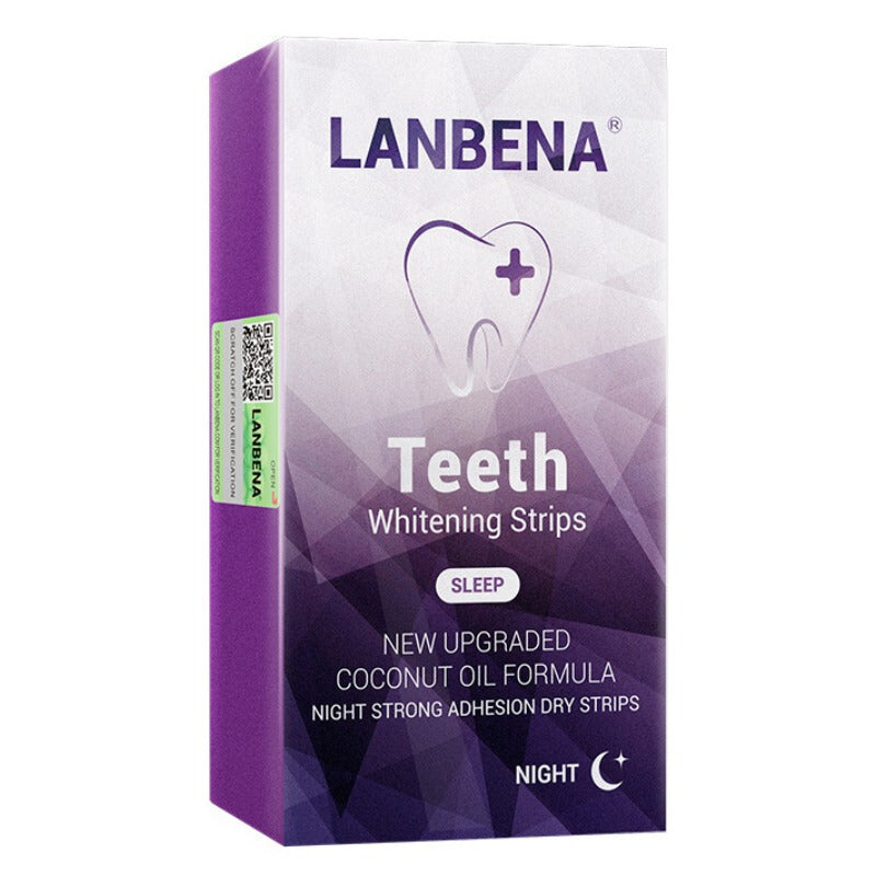 Natural Teeth Whitening Strips Oral Hygiene - Purple