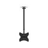 New 360° Swivel TV Ceiling Mount Bracket - Black