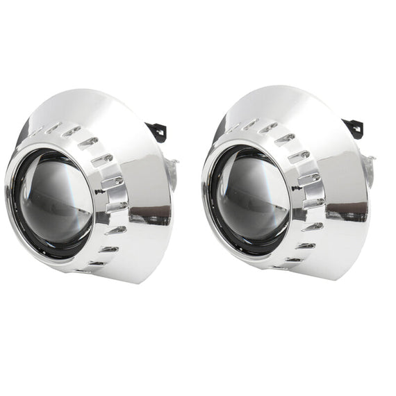 New Bi-Xenon Headlight Projector Lens - Silver