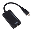 New HDTV Cable Micro USB 2.0 to HDMI Adapter - Black